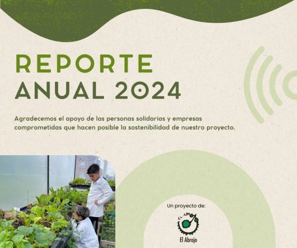 Te presentamos el informe anual de La Greencubadora. Aquí podrás conocer el trabajo que realizamos en 2024 y el balance de la propuesta.